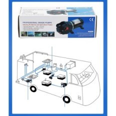 Automatisk vattenpump MXMoMoMant 17 l / min, 12V, 2,4 bar, 130 W, MX-40