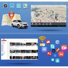 Hikity Car Radio UK-C216, DAB / DAB + Carplay para VW