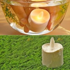 Les bougies HL à LED avec minuterie, batterie, bougies avec adaptateur 3a, 12 pcs.