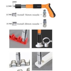 Mini-pistolet manuel pour les ongles Afifeelife W452-AS, 3 Vitesse