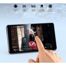 MP3 Agptek MT06SB prehrávač s Bluetooth 5.0, WiFi, MP4, 5 MP Fotoaparát, Čierna