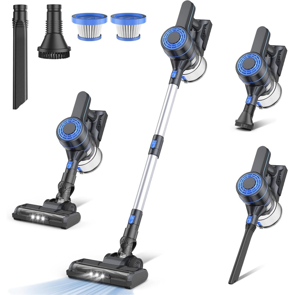 Eicobot Wireless Tolmuimeja, 20000 pa, 35 minutit, 1,5 l, tumesinine