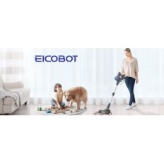 Eicobot Bezdrôtový vysávač, 20000 Pa, 35 minút, 1,5 l, tmavo modrá