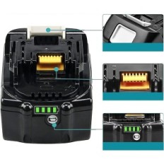 A set of 2 JiSaltt 5000 MAH batteries to Makita, used