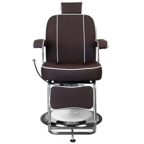 Gabbiano Amadeo Brown Barber Stol — framsida