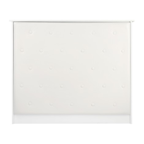 Gabbiano Reception Skrivbord G26W Hvid — forfra