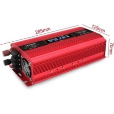 Lvyuan 24v, 230v, 1500W / 3000W inverter, 2 utičnice u EU