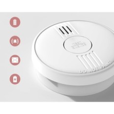 Putogesafe Z206C Röksensor, rökgivare med avtagbart batteri, 10 st.