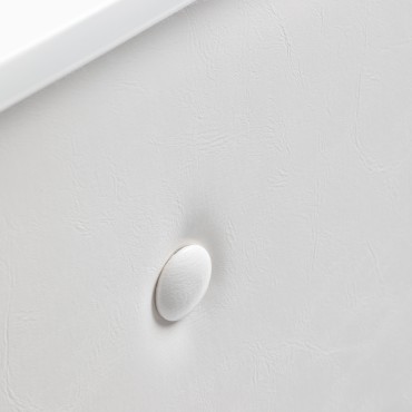 Banco Reception Gabbiano G26W Bianco — primo piano della superficie