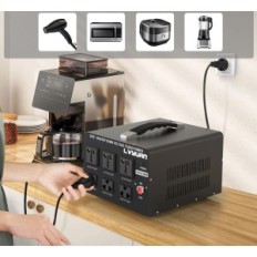 Yinleader 3000 VA 110 V Tensão Transdutor, EUA, 110V / 220V, 3 · Sockets