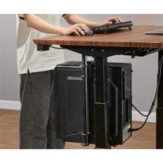 Nositelj za PC Eureka Erk-MCH-B ispod stolom, do 20 kg, crno