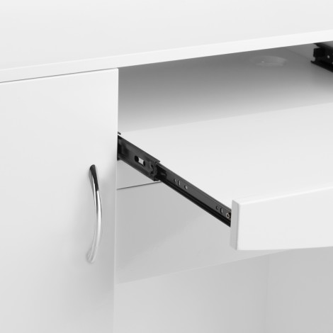 Ρεσεψιόν Gabbiano G26W Λευκή — κοντινό συρτάρι