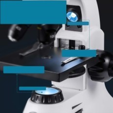 BEBANG MS-2000 Microscope, 100x-2000x, Smartphone stativ, baterka