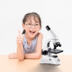 Bebang MS-2000 Microscópio, 100x-2000X, Tripé de Smartphone, Lanterna