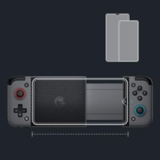 Mobilus Gamesir X2 žaidimų valdiklis iPhone / Android, paroda