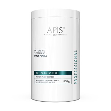 Apis Api-Podo Intense εντατικά μαλακτικά νυχάκια ποδιών με ΑΗΑ και ΒΗΑ οξέα 800g — προβολή από μπροστά
