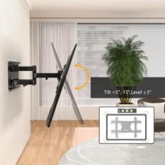 Držák televizoru BONTEC 109MB do 37-80 '' až 65 kg, s kabelem HDMI