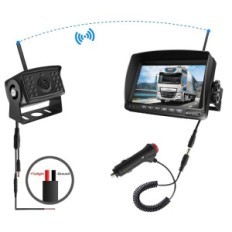 Trådlös Urvolax Recercing Camera, Monitor 7 '', IP69, 1080p, 170 °