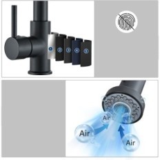 Kitchen Faucet Huahomy Ymm-8, Black