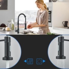 Kitchen Faucet Huahomy Ymm-8, Black