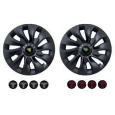 Thinsgo m3 18 '' hooves to Tesla Model 3, Mat-black, 4 pcs.