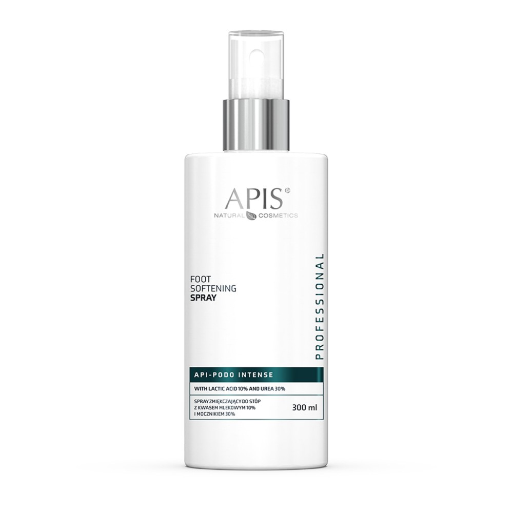 Apis Api-Podo Intens Fodblødgørende Spray med AHA, BHA-syrer og Urea 25% 300ml — forfra