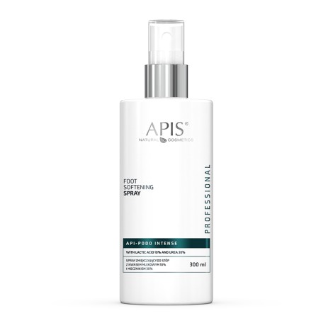 Apis Api-Podo Intense Σπρέι Μαλακτικής Επιδερμίδας Ποδιών με AHA, BHA οξέα και ουρία 25% 300ml — προβολή από μπροστά