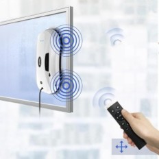 Ρομπότ για το πλύσιμο των Windows Alfabot X7 με ένα διπλό πίδακα νερού, 50 ml