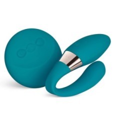 Vibrator för kvinnor och män Lelo Tiani Duo, 8 lägen, blå