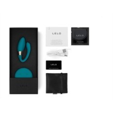 Vibrador para mulheres e homens lelo tiani duo, 8 modos, azul