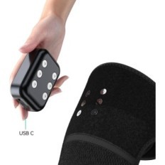 Masseur de genou R3 sur les vibrations infrarouges et chauffage