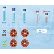 Laboratóriumi centrifuga YUCHENGTECH FBA- 46YS 6X10 ml, 4000 rpm 1685xg