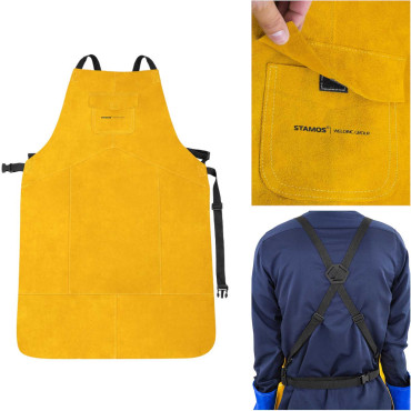 Durable apron for a leather...