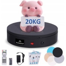 Elektryczny stół obrotowy BAOSHISHAN, dr 20 kg, 20 cm, 220V czarny, Używany