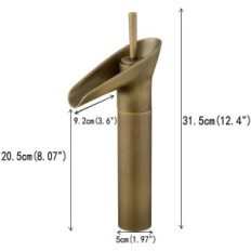 Μοναδική μπαταρία για νεροχύτες, βρύση στην τουαλέτα, καφέ