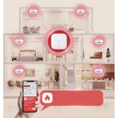 Smart X-Sense XS01-M Rookmelder, WLAN, 12 stks, onvolledige set