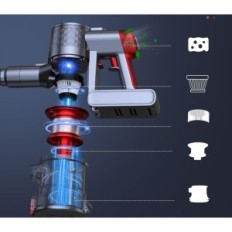 Aspirador sem fio sem fio IB WSD9203, 30000 PA, 300 W, usado