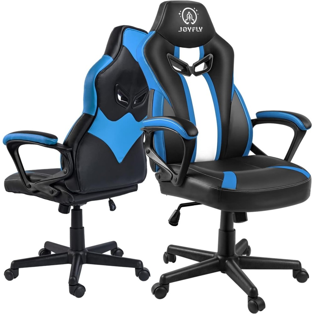 Joyfly JF188 Sedia da gioco con supporto lombare, blu