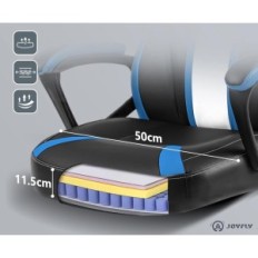 Joyfly JF188 Sedia da gioco con supporto lombare, blu