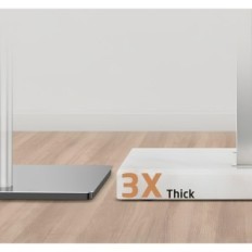 Μόνιμη κρεμάστρα πετσετών KES BTH217-2 2-επίπεδο, με μαρμάρινη βάση