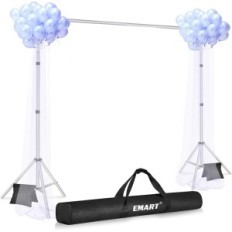 Stå for Emart Photoader, Sølv, 2 x 3 m, med 8 klipp