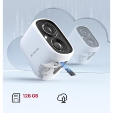 X-Sense SSC0A stebėjimo kamera su saulės kolektoriumi, 5000 MAH, WiFi