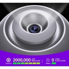 Projektor Stjerner Pococo Galaxy Lite, Star Projector Sky, Grey