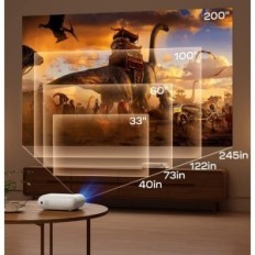 Projektorius Yoton Y9, 15000 liuksų pilnas HD 1080P, "Wi-Fi Bluetooth" 5.2