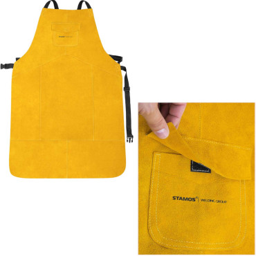 Durable apron for a leather...