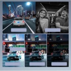 Grabador de video YABDBG D70-4CH, 4 canales, 1080p, con WiFi GPS, infrarrojos, usados