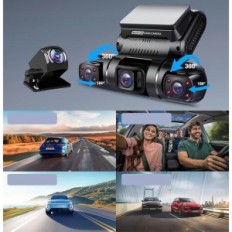 Gravador de vídeo YABDBG D70-4CH, 4 canais, 1080p, com GPS WiFi, infravermelho, usado