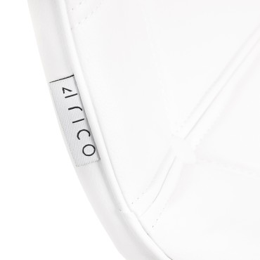 Kozmetické kreslo 4Rico QS-185 biele — detail štítku