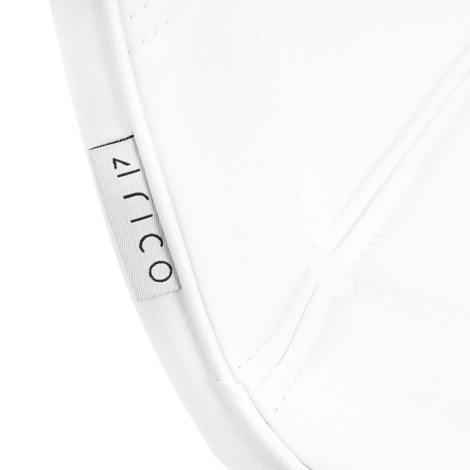 4Rico Cosmetic chair QS-185 white — close-up of the label