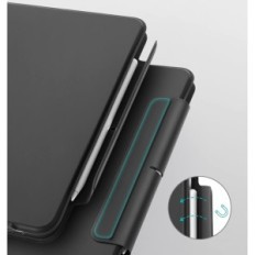 Caso de teclado ESR usado para ipad pro 12,9 '' qwertz magneticamente preto